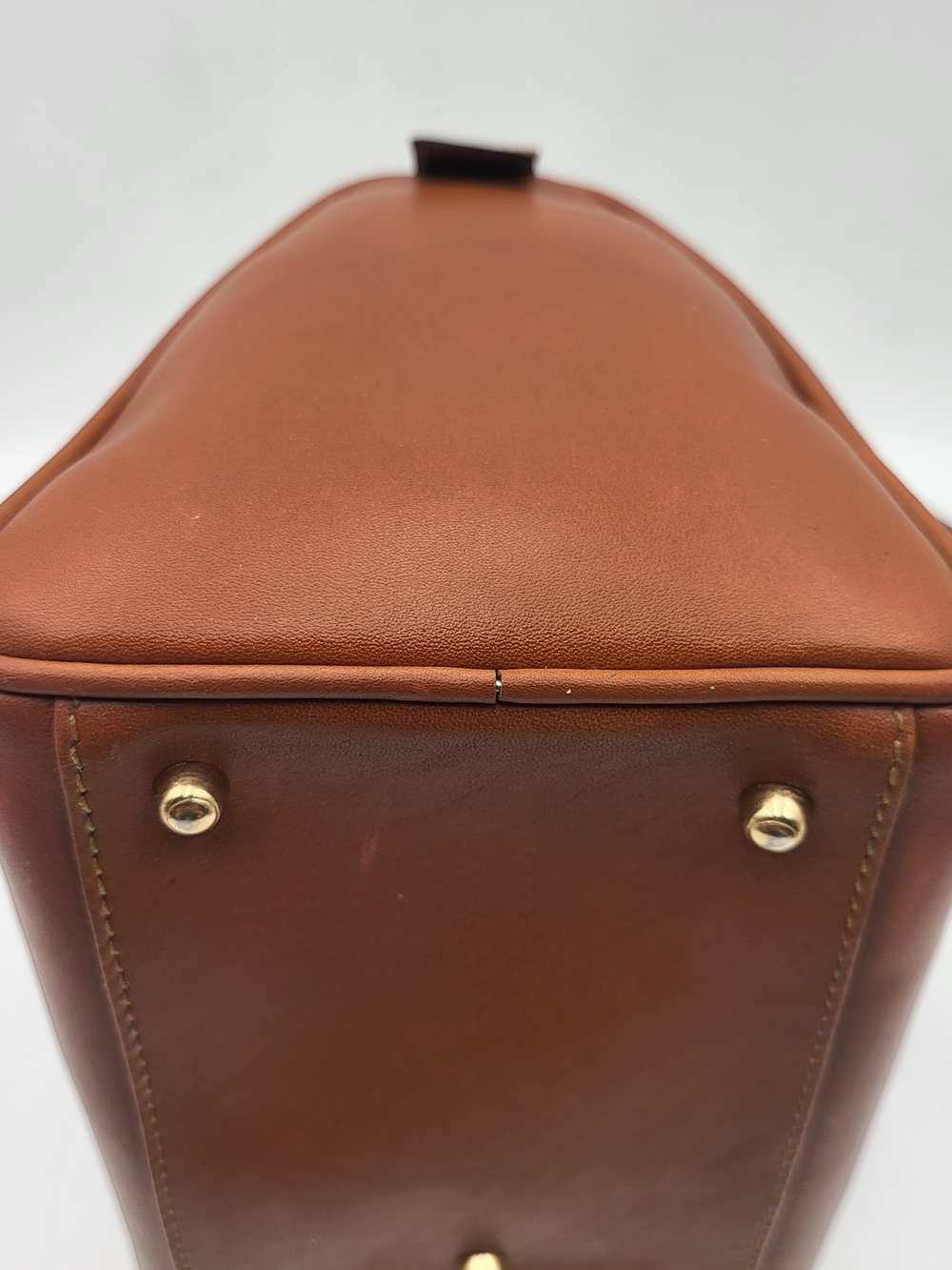 Gucci Bamboo Boston 25 Mini Bamboo Handle Calfskin Leather..Authentic !! - Picture 15 of 16
